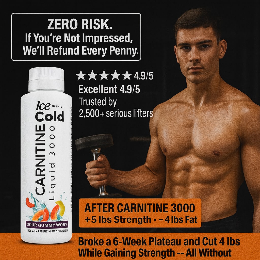 Liquid Carnitine 3000 - Natural Performance Shred Kit Ice Cold