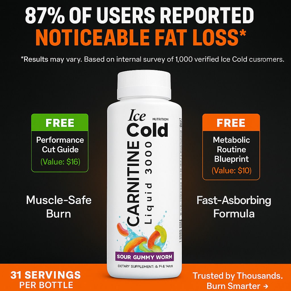 Liquid Carnitine 3000 - Natural Performance Shred Kit Ice Cold