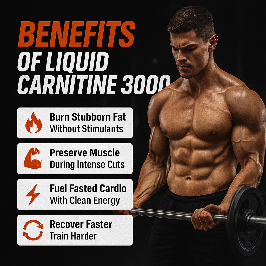 Liquid Carnitine 3000 - Natural Performance Shred Kit Ice Cold